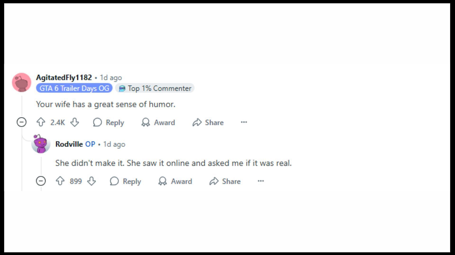 Social media reacts to the fan-made GTA 7 release notice 2/2 (Image via Reddit)